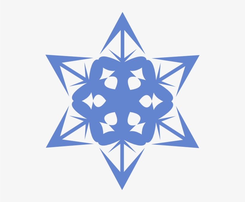 How To Set Use Blue Snowflake Svg Vector, transparent png #1052343