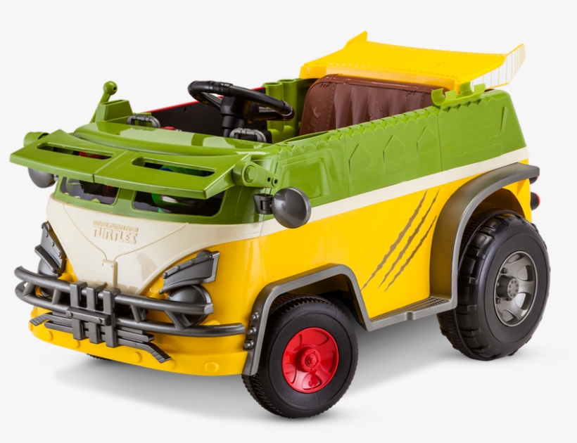 Teenage Mutant Ninja Turtles Party Wagon - Tmnt Wagon Party, transparent png #1052386