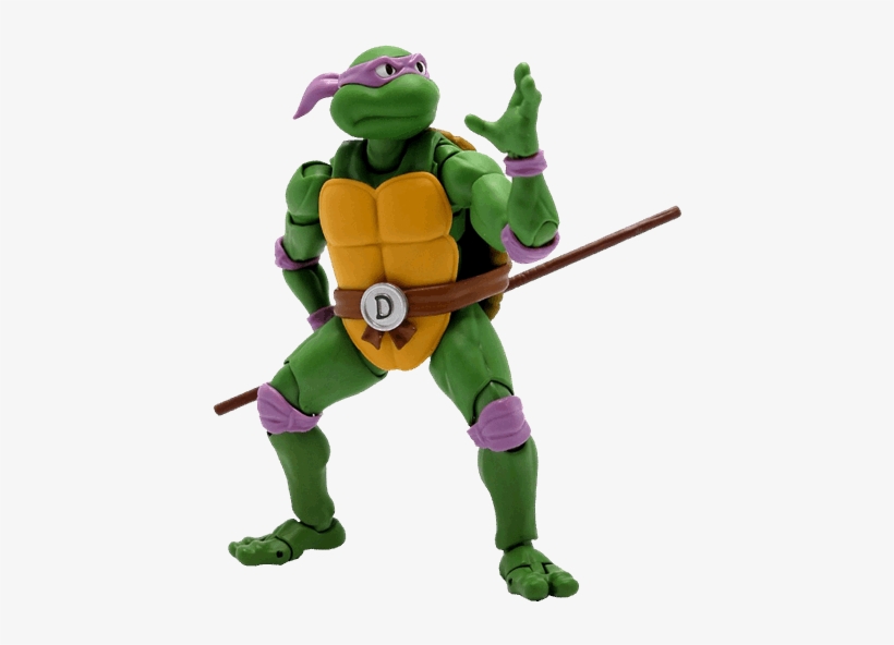Teenage Mutant Ninja Turtles - Bandai Tmnt Donatello Sh Figuarts Action Figure, transparent png #1052745
