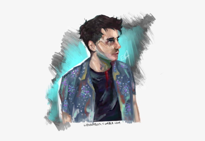 @danielhowell - Dan And Phil Watercolor, transparent png #1053131