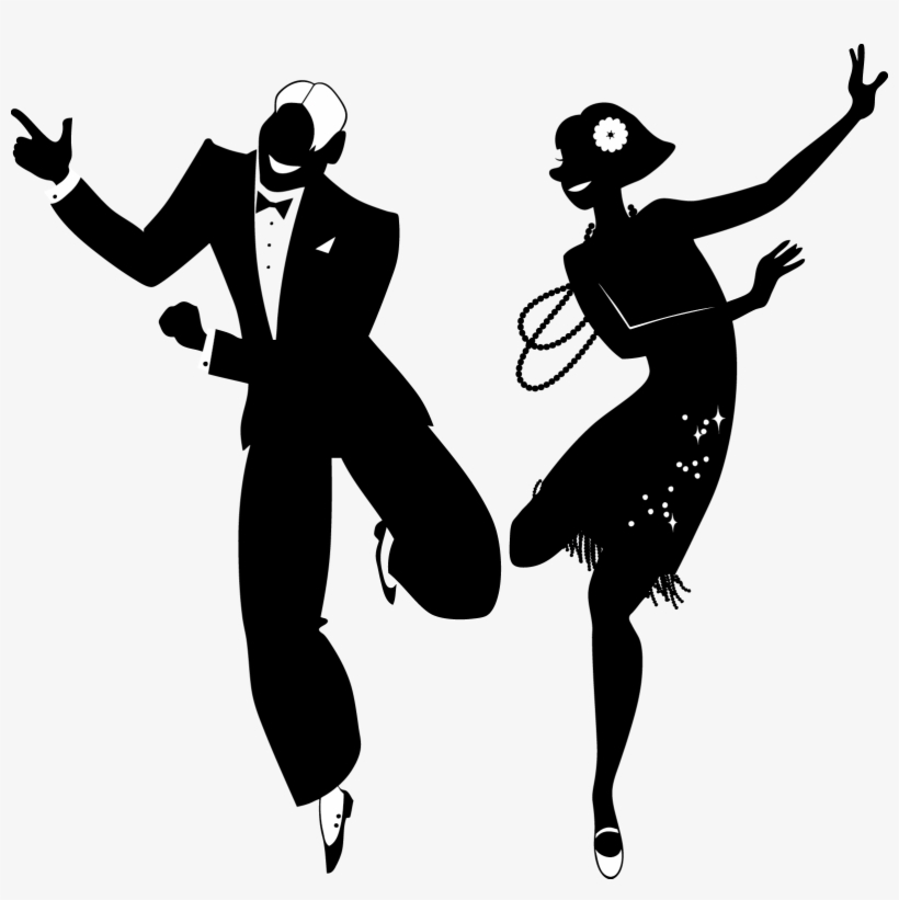 Gatsby Silhouette, transparent png #1053184