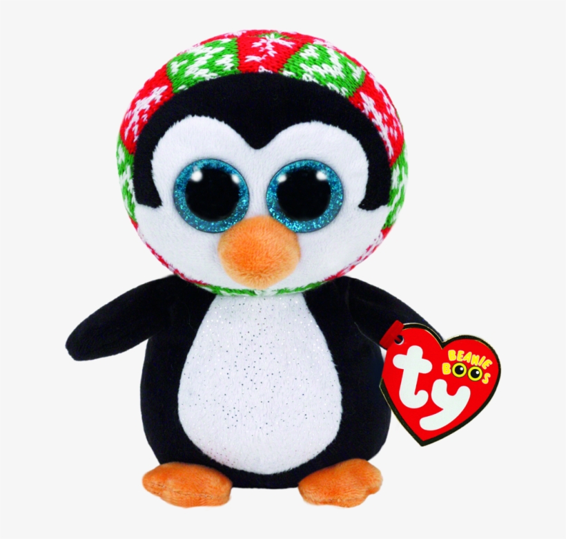 Penelope The Penguin Christmas - Penelope Penguin Beanie Boo, transparent png #1053429
