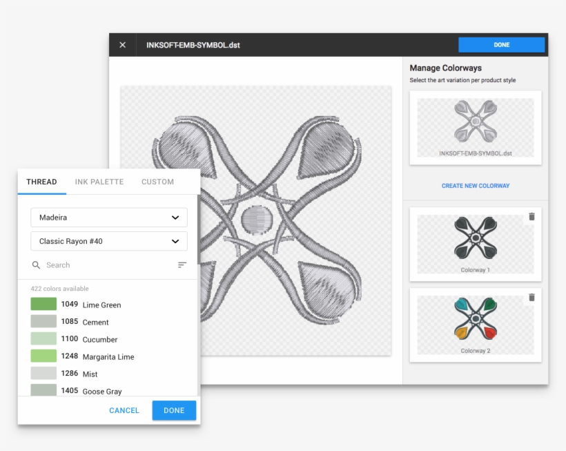 Embroidery Software - Inksoft, Inc., transparent png #1053569