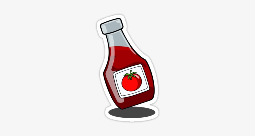 Ketchup Clipart - Cartoon Ketchup, transparent png #1053587