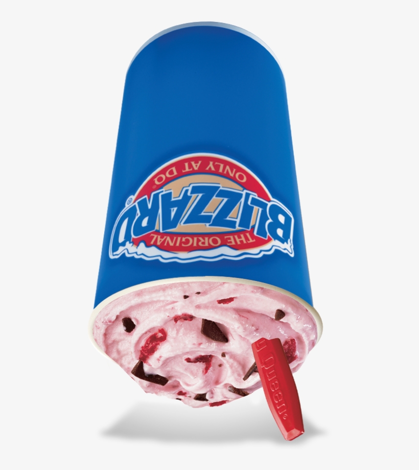 Chocolate Covered Strawberry Blizzard - Dairy Queen Blizzard, transparent png #1053729