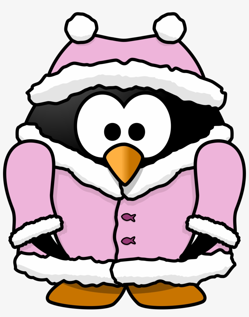 Winter Animals Clipart At Getdrawings - My Chilly Penguin Notebook, transparent png #1053889
