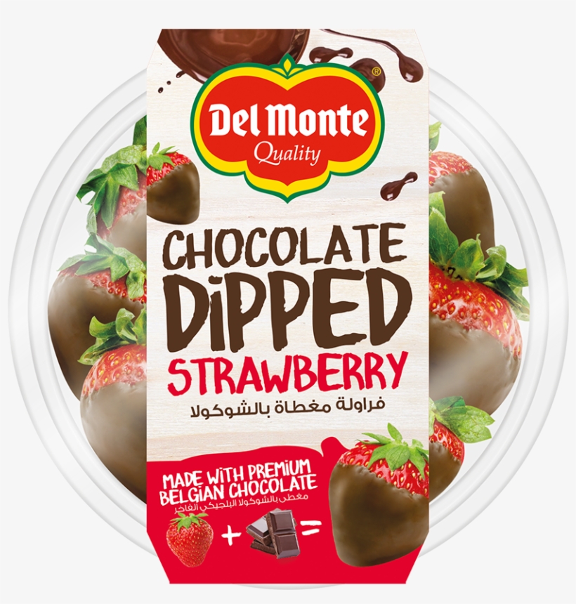 Chocolate Dipped Strawberry - Strawberry, transparent png #1054097