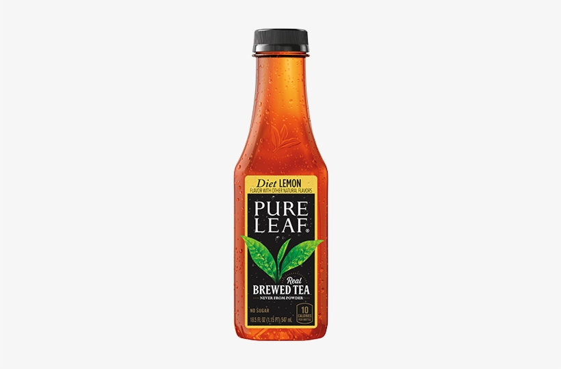 Diet Lemon Flavor - Pure Leaf Lemon Iced Tea, transparent png #1054206