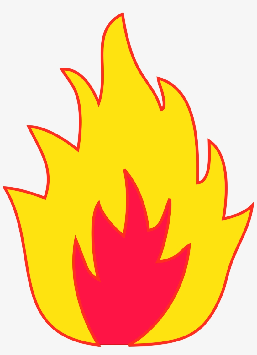 Big Image - Rocket Flames Clipart, transparent png #1054389