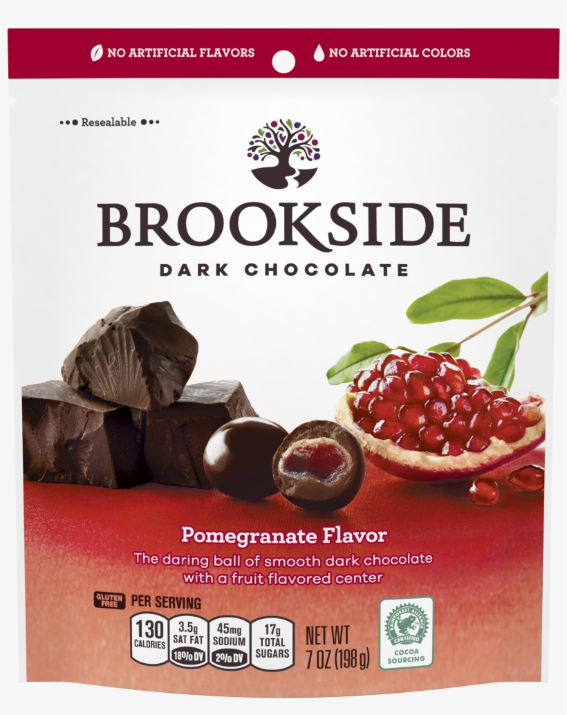 Brookside Dark Chocolate Pomegranate Flavor 21 Oz, transparent png #1054436