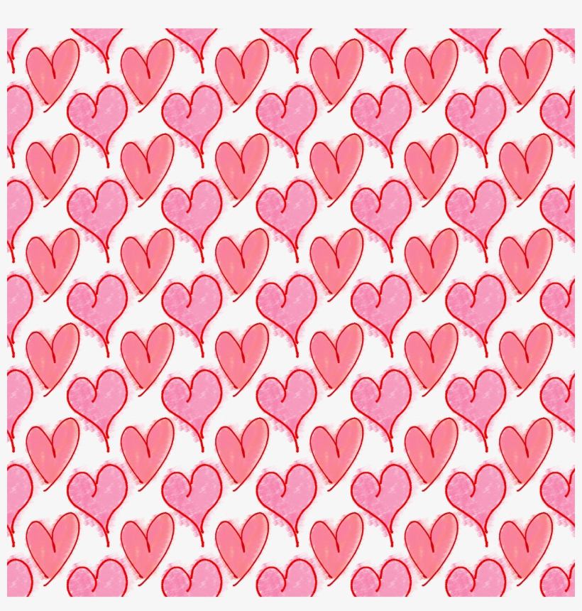 Printable Valentine Heart Overlay Downloads, transparent png #1054627