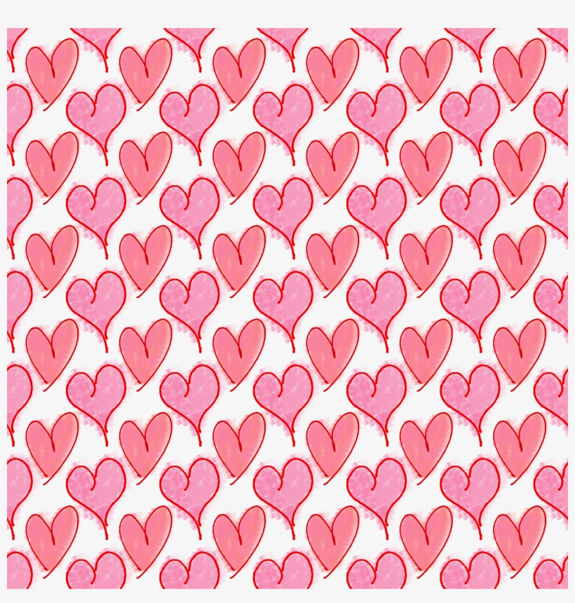 Printable Valentine Heart Overlay Downloads, transparent png #1054627