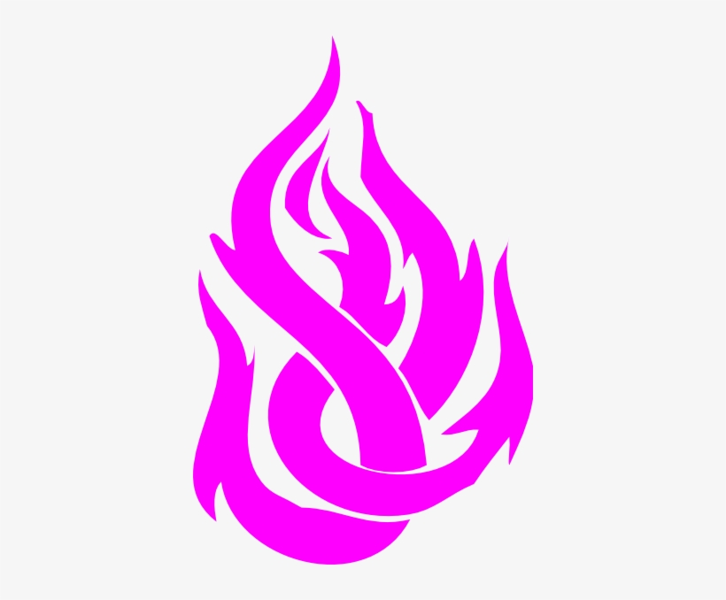 Clip Art At Clker - Flame Tattoo, transparent png #1054678