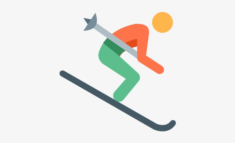 Skiing, transparent png #1054679