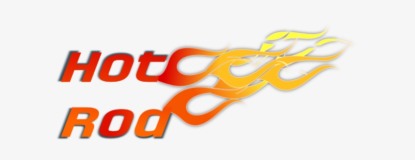 Flames Clipart Hotrod - Hot Rod Logo Flame, transparent png #1054723