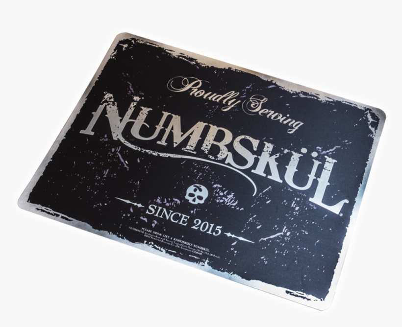 Numbskul Metal Sign, transparent png #1054778