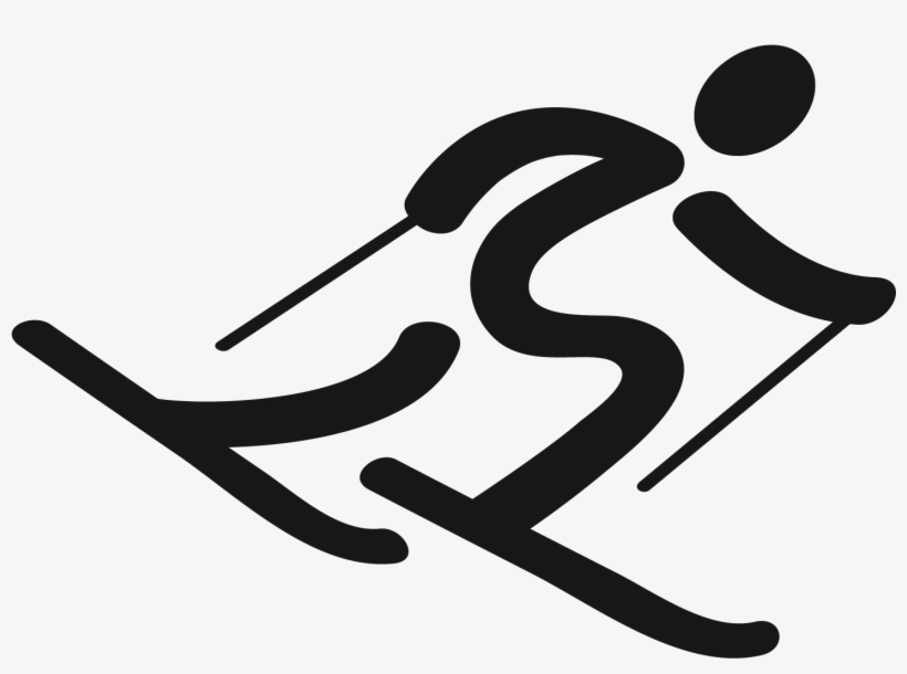 Download Skiing Png Image For Designing Projects - Alpine Skiing Olympic Symbol, transparent png #1054942