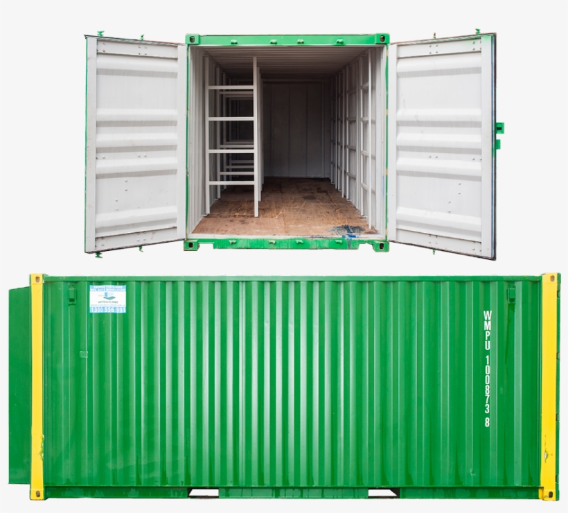 Shipping Container Hire - Shipping Container Png, transparent png #1054986
