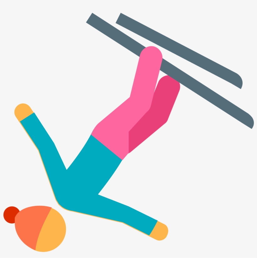 Freestyle Na Nartach Icon - Skiing, transparent png #1055034