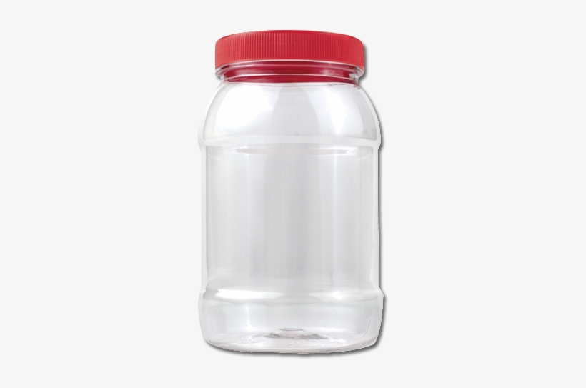 Pet Plastic Containers - Plastic Jar Transparent, transparent png #1055196