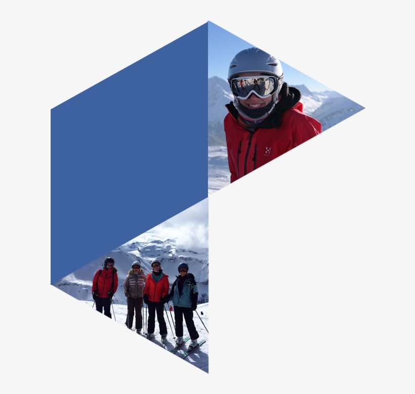 Group Of Skiers - Skiing, transparent png #1055317