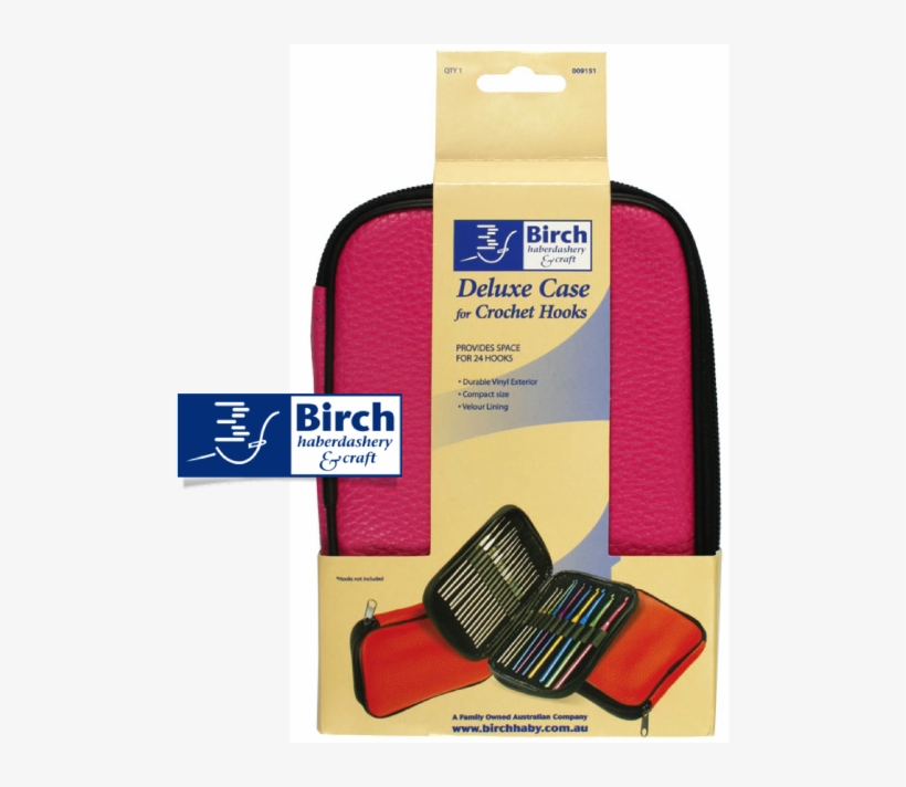 Crochet Hook Case - Birch Deluxe Crochet Hook Zipup Case, transparent png #1055338