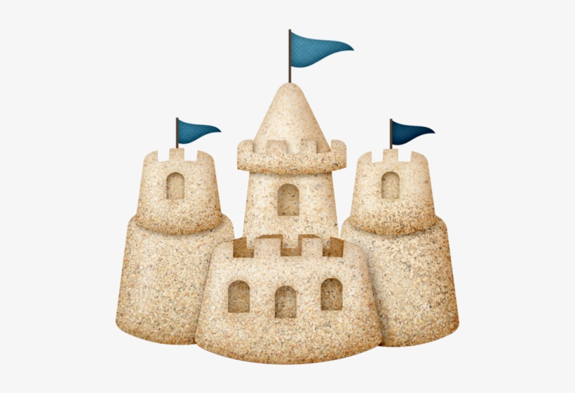 Playful Sand Castle Clipart Transparent Stick - Sand Castle Clipart Png, transparent png #1055375