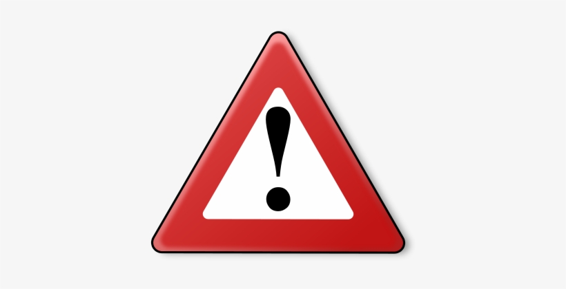 Warningsign - Warning Clipart Transparent, transparent png #1055920