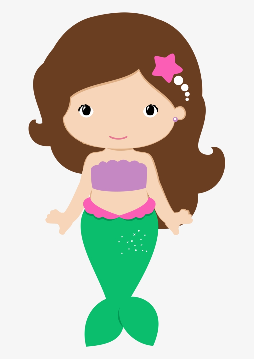 Baby Mermaid, Mermaid Birthday, Mermaid Princess, Picture - Mermaid Clipart, transparent png #1055999