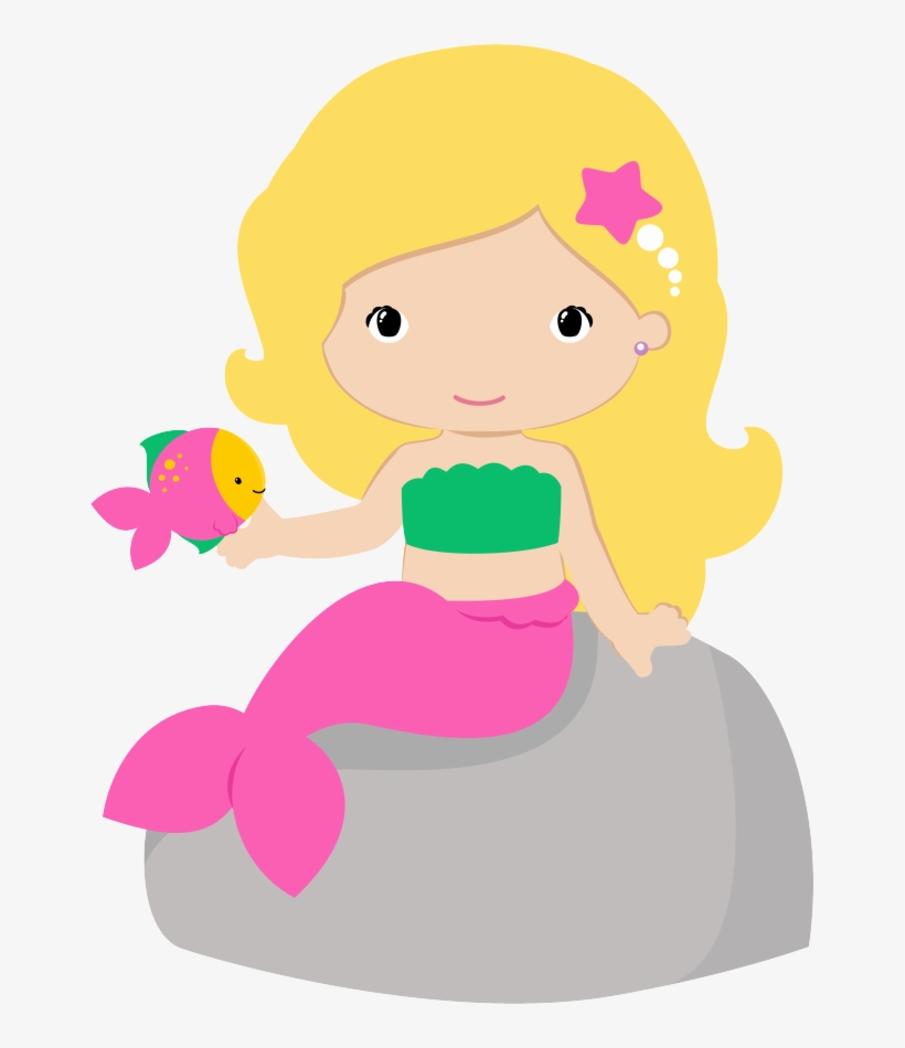 Sereia - Mermaid Clipart, transparent png #1056284