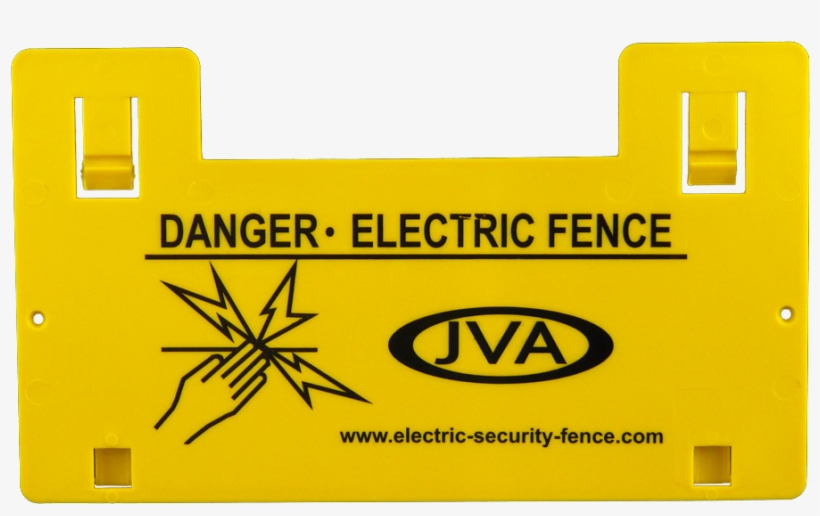 Electrical Fencing Warning Sign - Sign, transparent png #1056336