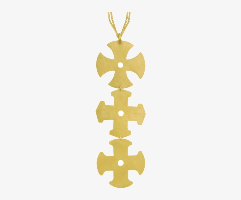Cross Necklace - Pendant, transparent png #1057042