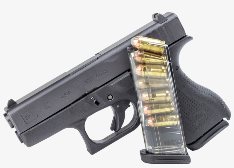 380 Handgun Png - Glock 43 Ets 7 Round, transparent png #1057110