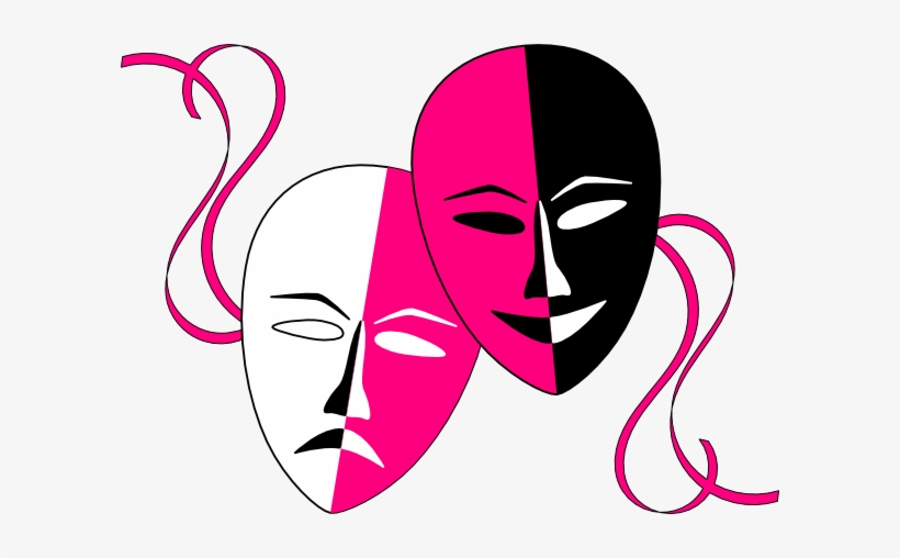 Theatre Masks Endowed Edit Clip Art At Clkercom Vector - Theatre Arts Symbol, transparent png #1057290