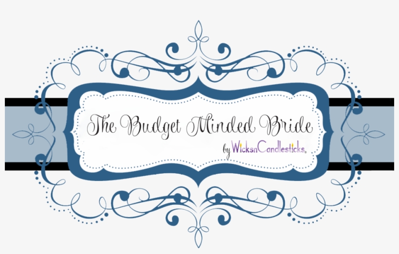 The Budget-minded Bride Blog - Logo Wedding Vector Png, transparent png #1057356
