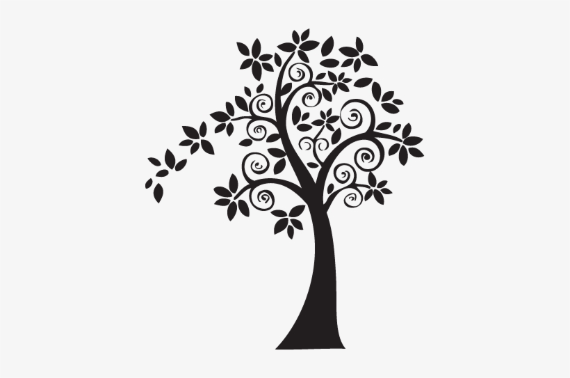 Lineas Decorativas Vectores Png - Stickers Arbol De La Vida, transparent png #1057437