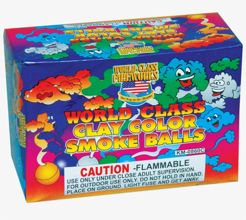 World Class Clay Color Smoke Balls- 8052530200216 - Smoke Balls Fireworks, transparent png #1057521