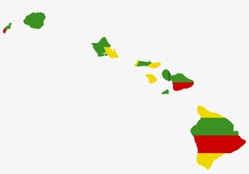 Hawaiian Hoary Bat Distribution, transparent png #1057620