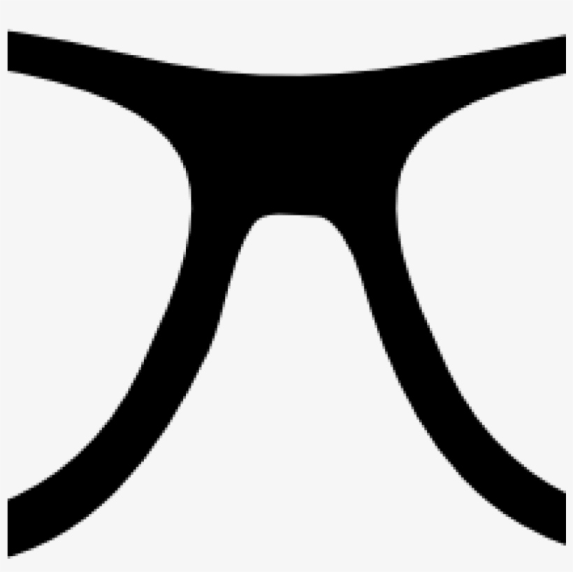 Png Black And White Library Nerd Glasses Clipart, transparent png #1057900