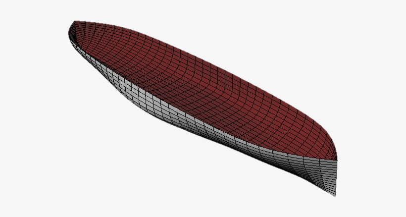 Exporting Vector Graphics In Rhino - Surfboard Fin, transparent png #1058095