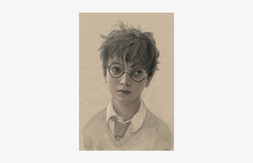 The Illustrated Edition Of Harry Potter And The Sorcerer's - Jim Kay Harry Potter Portrait, transparent png #1058156