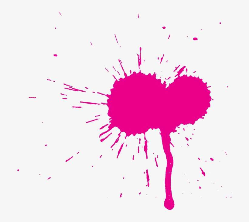 Download Splatter Png Images The Pink Blood Splatter Transparent