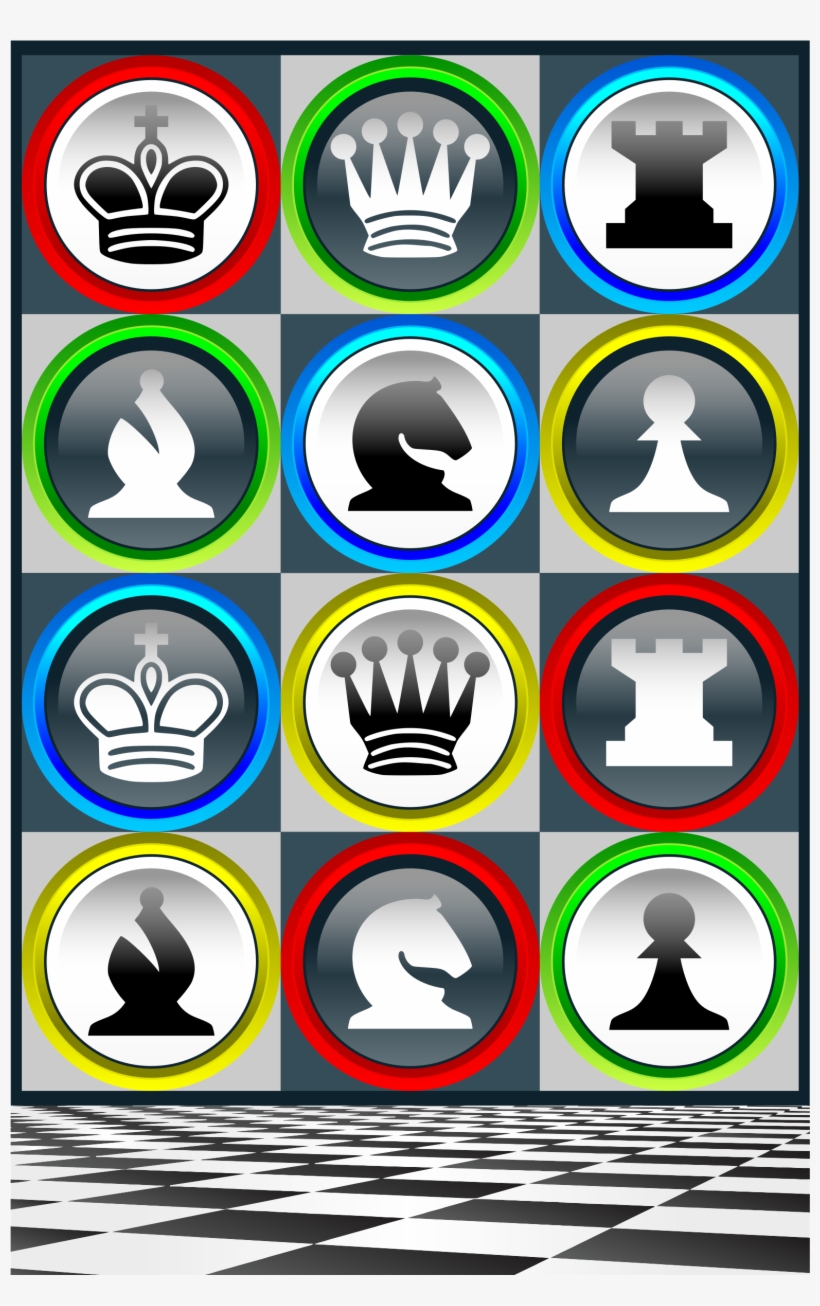 Big Image - Chess Pieces Flip Flops, transparent png #1058551