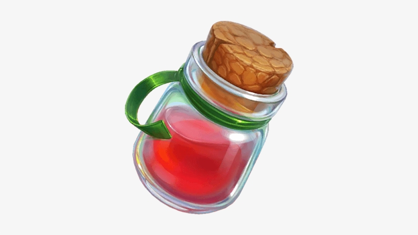 Potion Heal 1 - Small Healing Potion, transparent png #1058687