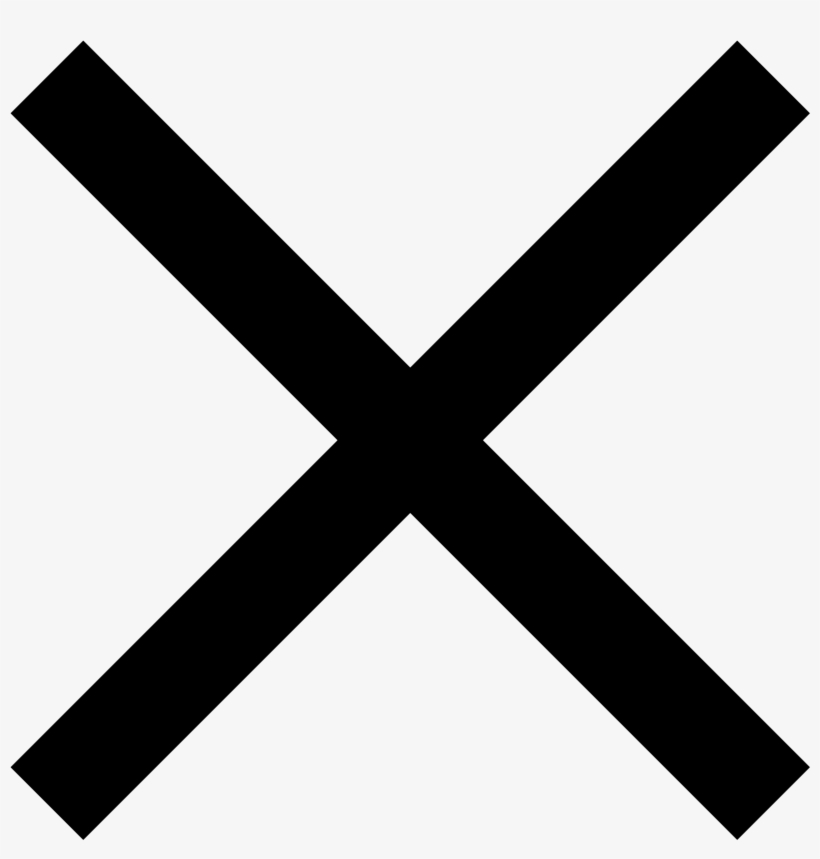 Black Cross Png - Cross Sign Png Black, transparent png #1058931