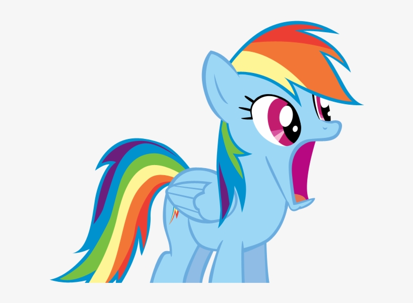 My Little Pony Rainbow Dash Cool, transparent png #1058961