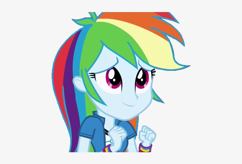 Stacyhirano34, Equestria Girls, Not A Vector, Rainbow - Mlp Eqg Rainbow Dash Cute, transparent png #1058997