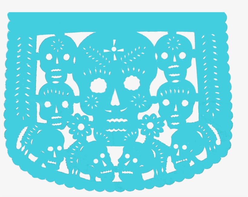 In Tucson, Dia De Los Muertos, And The Our Unique Observation - Muertos Papel Picado Png, transparent png #1059029