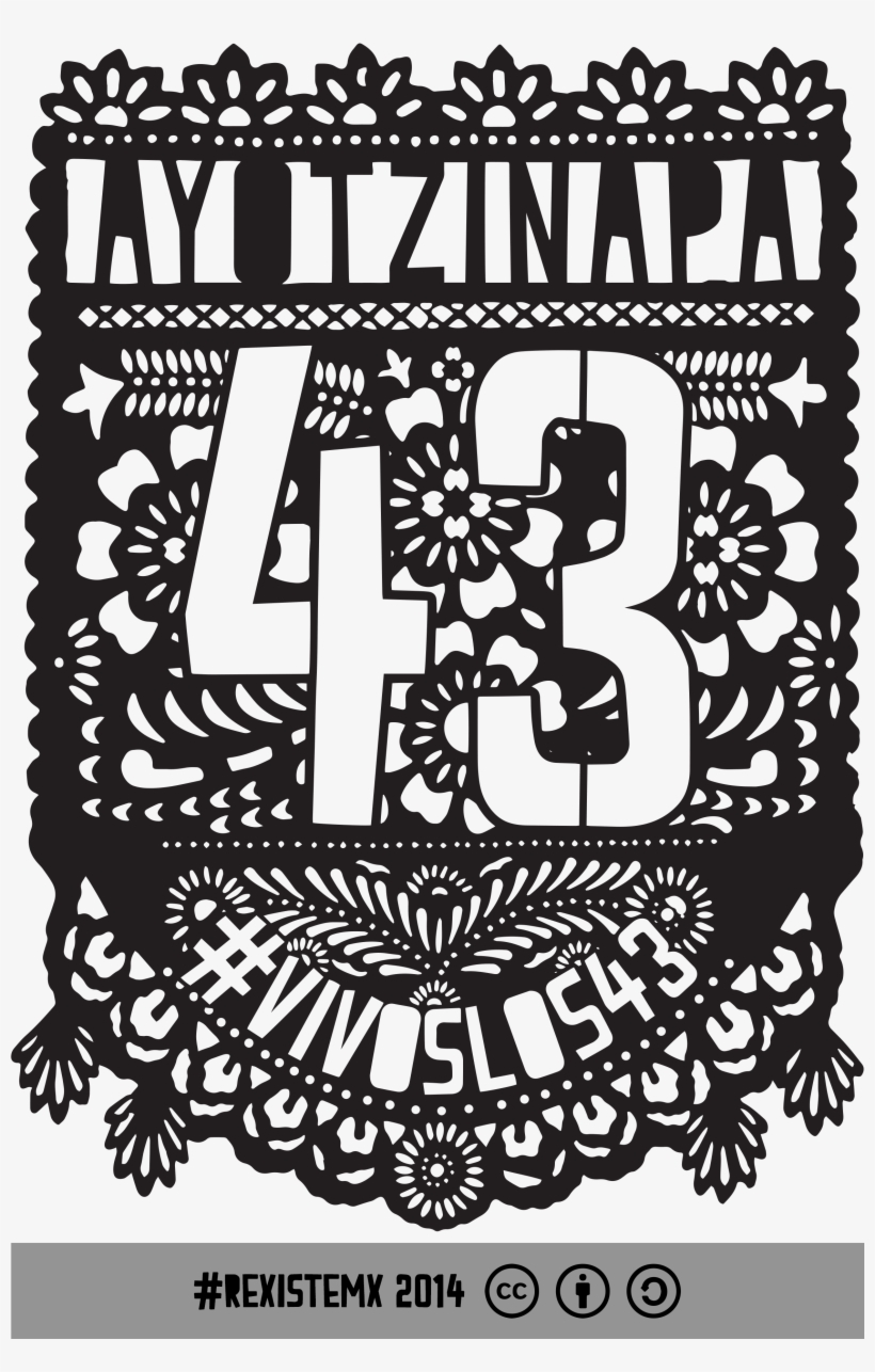 File - Ayotzinapavivoslos43 - Imagenes De Los 43, transparent png #1059136