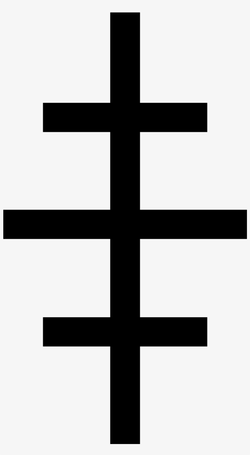 Three Barred Cross, transparent png #1059247